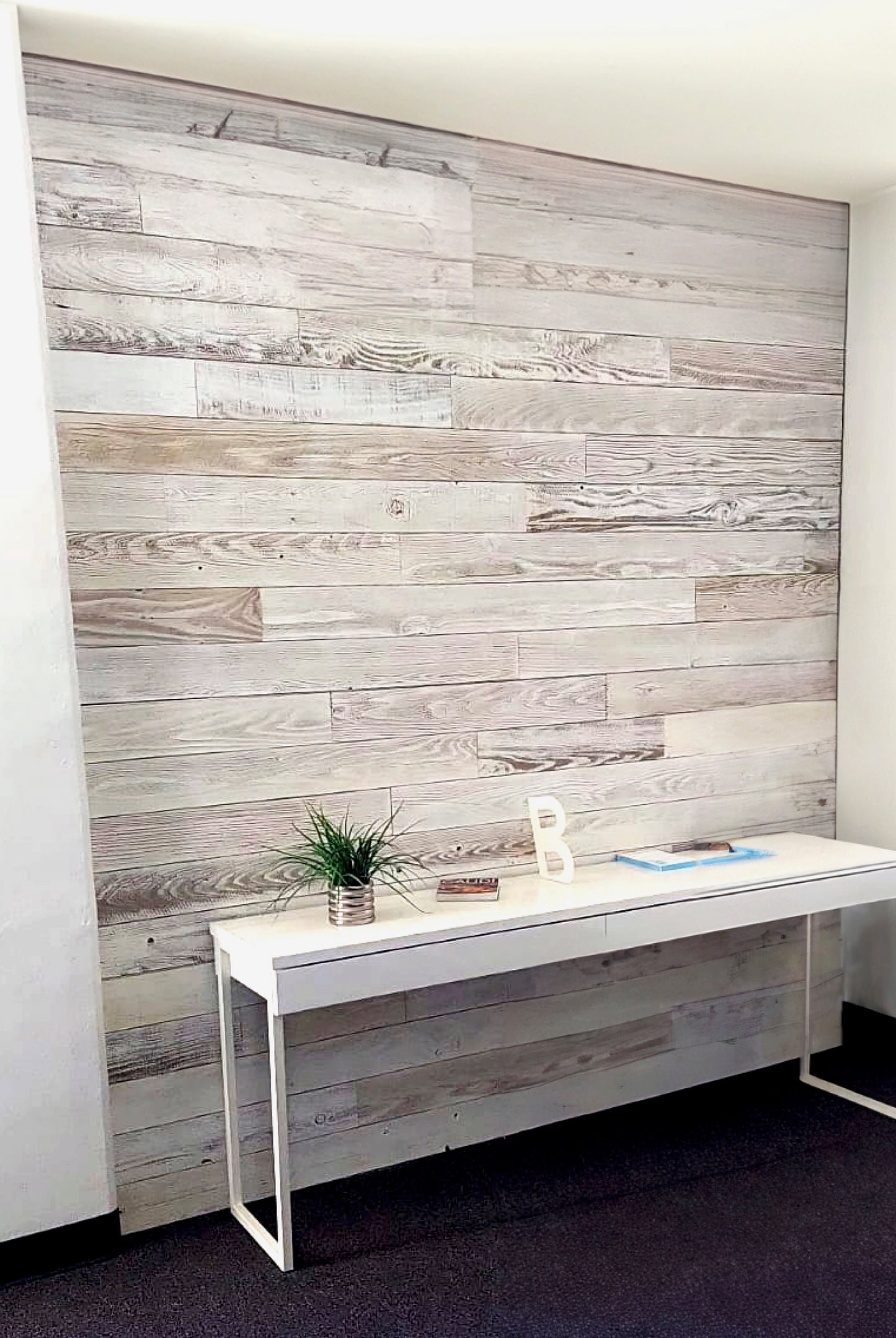 Whitewash Reclaimed Wood Wall Planks - 20 SF @ $15/SF