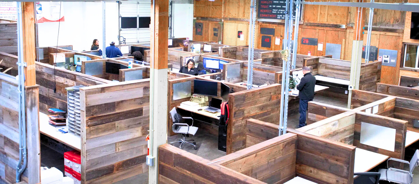 Reclaimed Shiplap Planks - 20 SF @ $7/SF