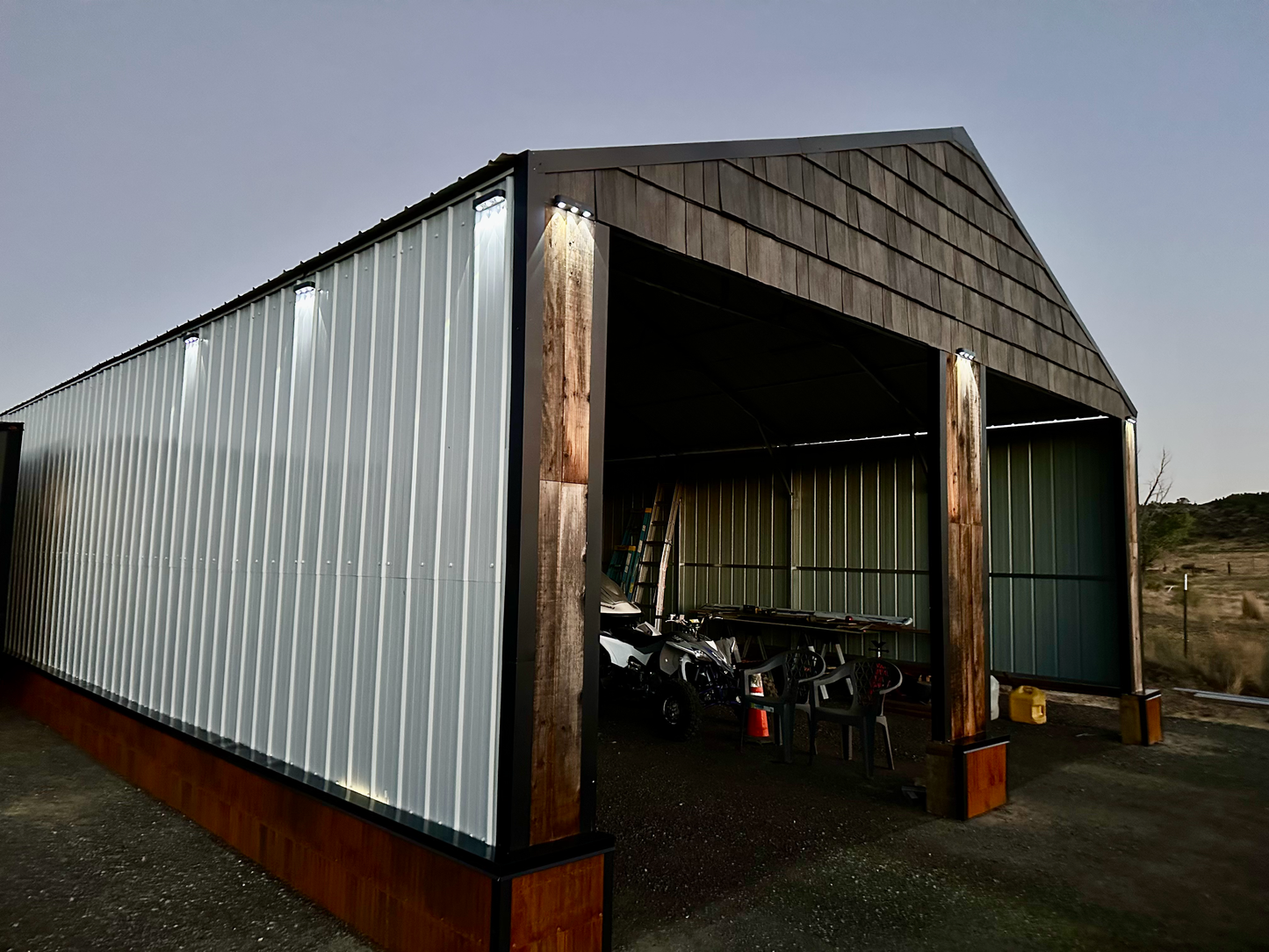 Raw 'Barnwood' Board - 3/4" x 7.5" x 60" - (10) Planks