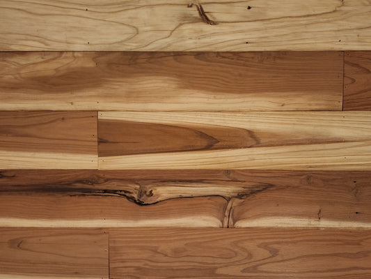 Fresh Natural reclaimed redwood, rustic character grade with knots, sapwood and heartwood