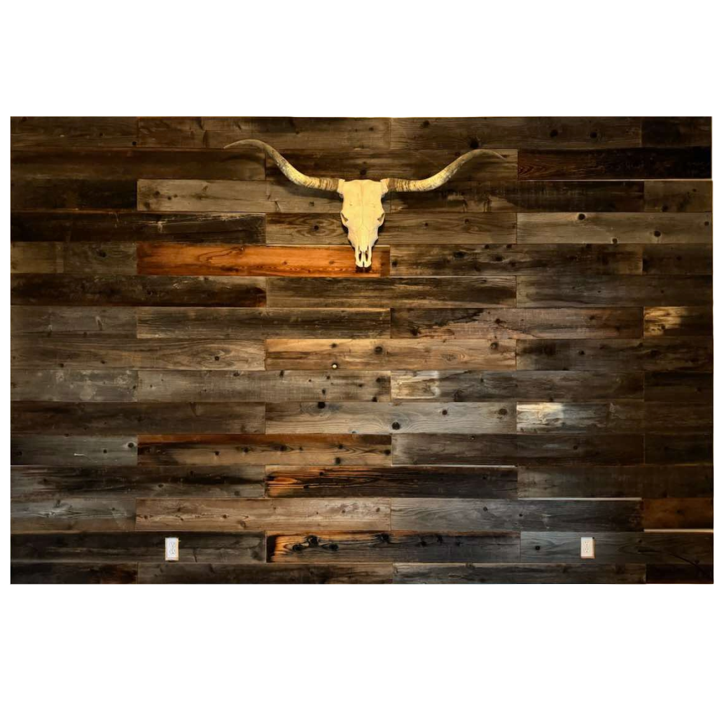 Raw 'Barnwood' Board - 3/4" x 7.5" x 60" - (10) Planks